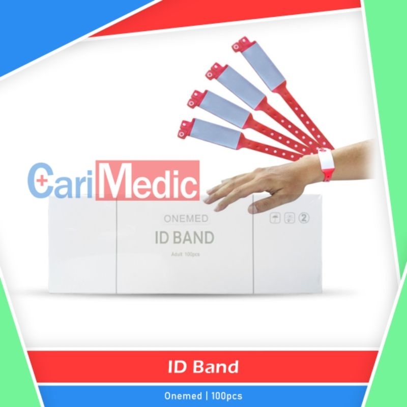 ID Band Vinyl OneMed Gelang Identitas Pasien Rumah Sakit