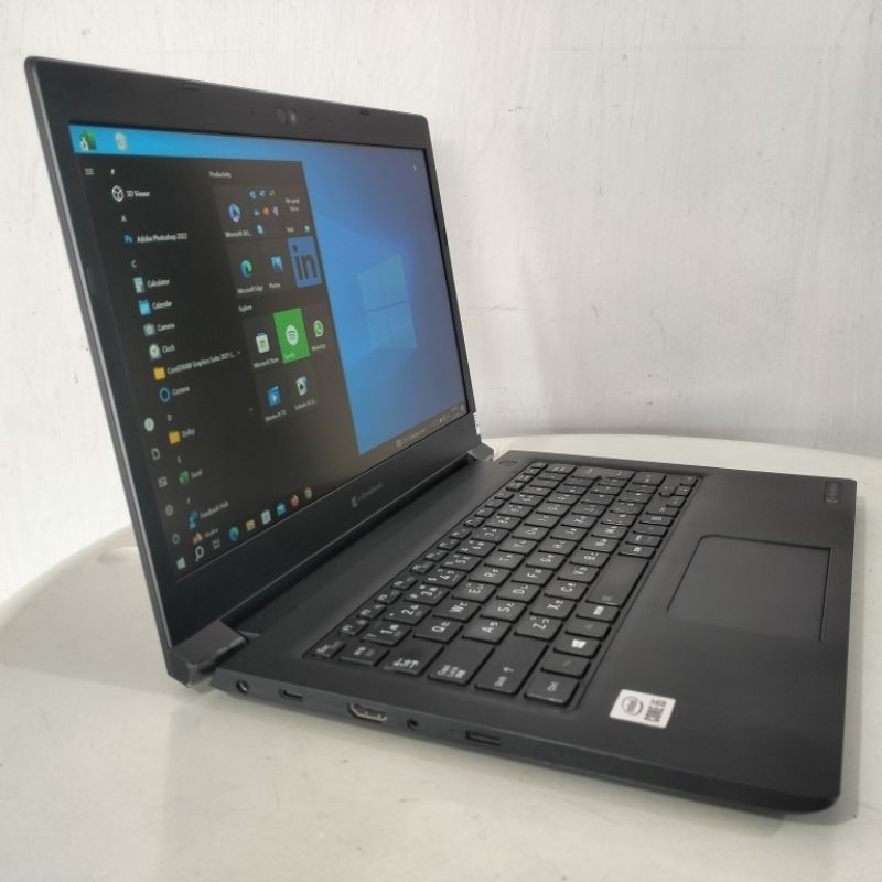 LAPTOP SECOND TOSHIBA IMPORT CORE I5 GEN 10 RAM 8GB SSD 256GB 13,3 INCI BERGARANSI LAPTOP TOSHIBA MU
