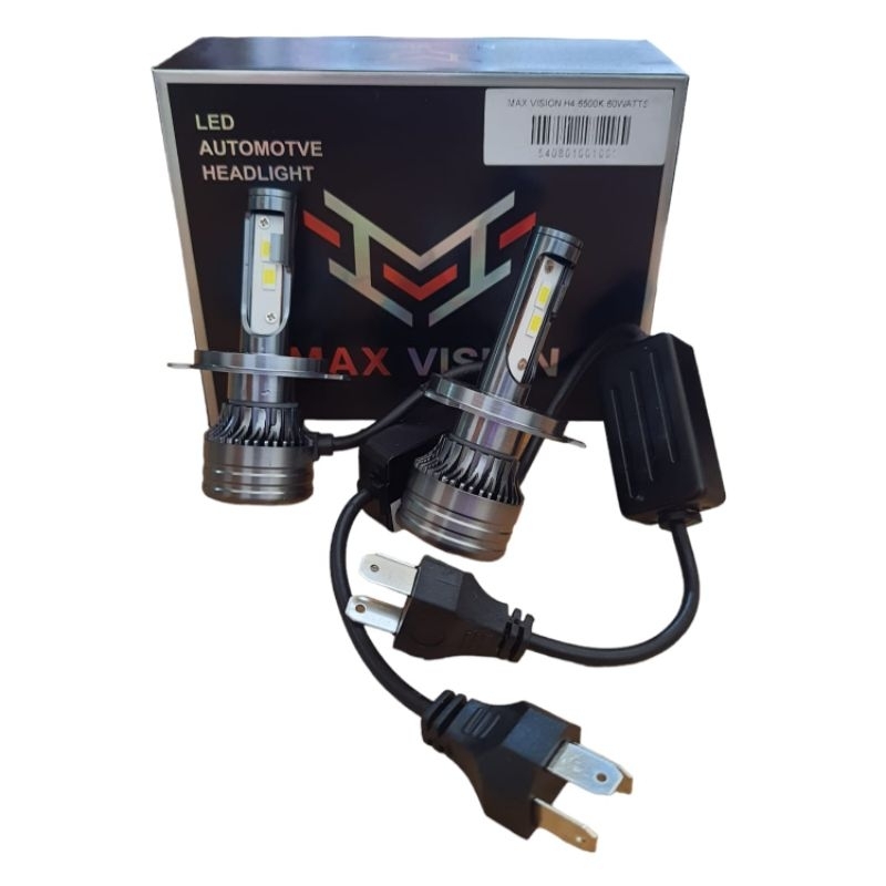 Lampu mobil led h4 fog lamp h4 head lamp h4 max vision 60 watt
