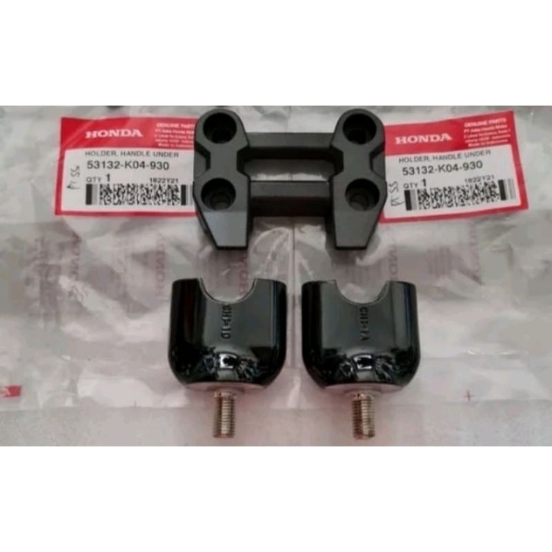 Raiser Stang/Kleman Stang/Penjepit Stang stir  Atas Bawah BEAT STREET Original