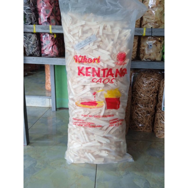 

potato kentang saos original jual perbal isi 1,5kg