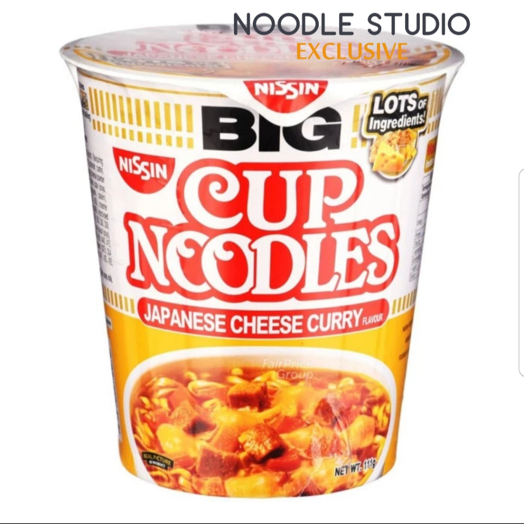 

Nissin Big Cup Noodles Japanese Cheese Curry Flavor