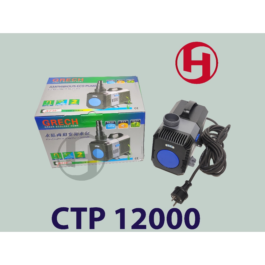 AMPHIBIOUS PUMP SUNSUN GRECH CTP 12000 POMPA KOLAM IKAN CTP 12000