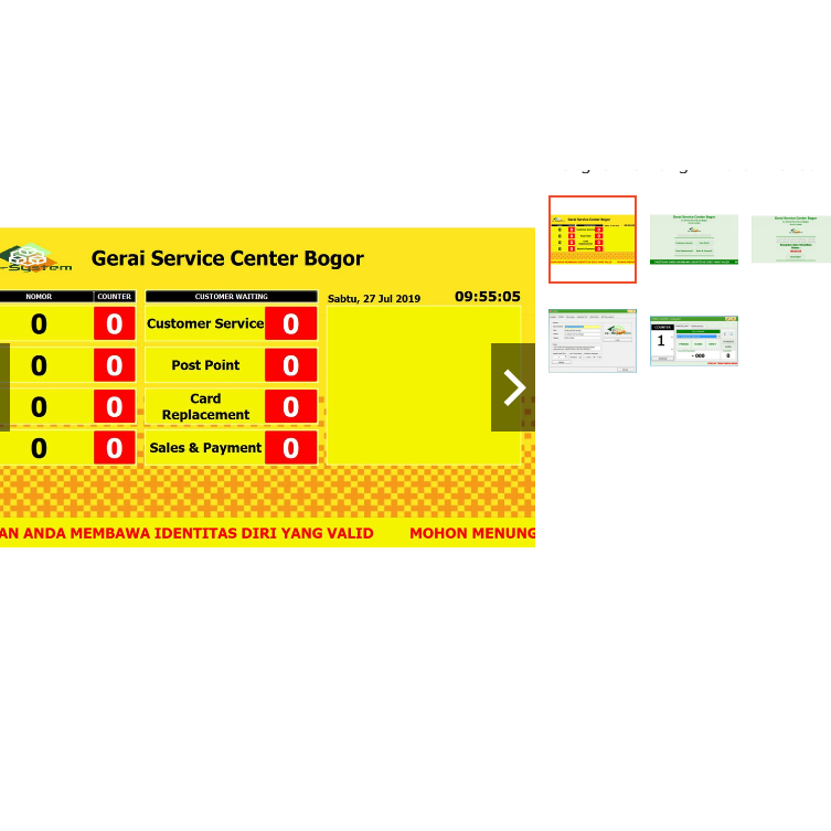 [New] Software Antrian Service Bengkel Pemangil Antrian Loket
