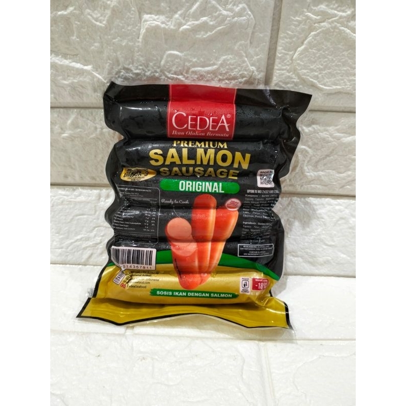 

CEDEA Premium Salmon Sausage 390gr