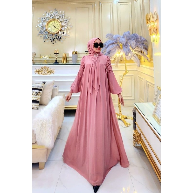 New Umaira Set Original By Avrilia Hijab/ Gamis Set Terbaru/ Gamis Kekinian/ Gamis Mewah