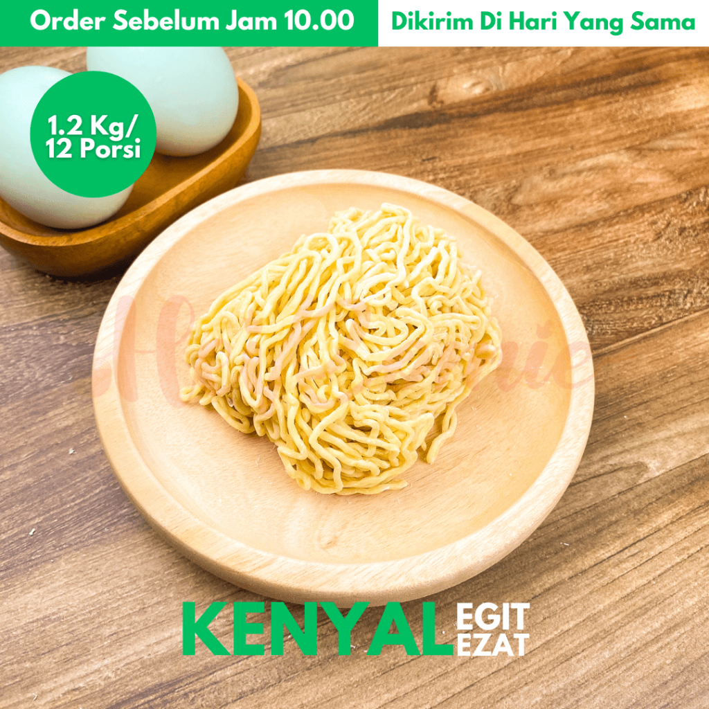 

Mie Keriting Mentah Telur Bebek 12 Porsi