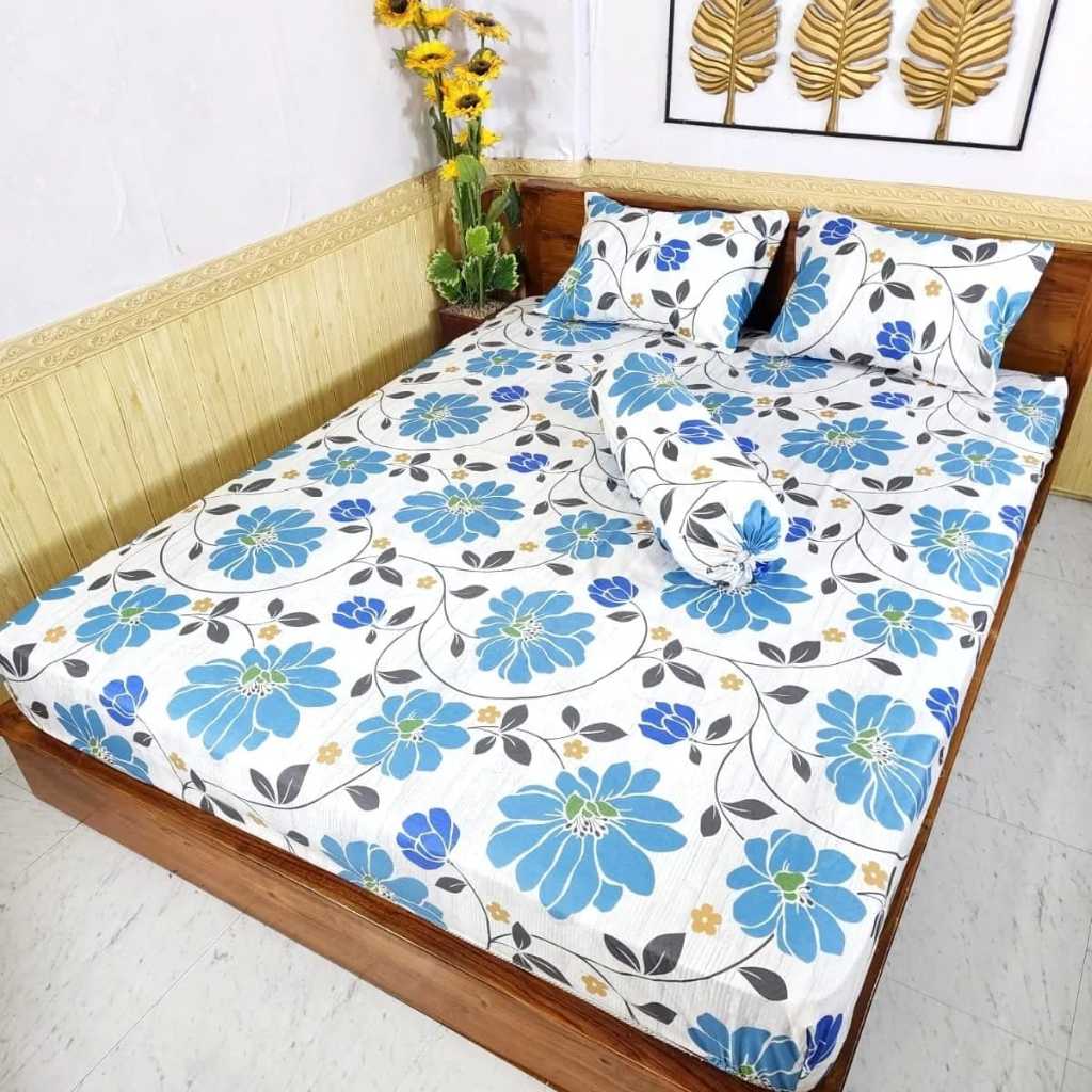 Sprei EXOTIC BLUE Single Bed