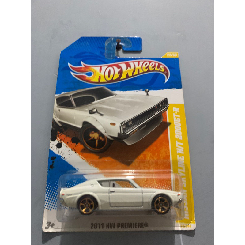 HOTWHEELS NISSAN SKYLINE H/T 2000GT R 2011 HW PREMIERE [white]
