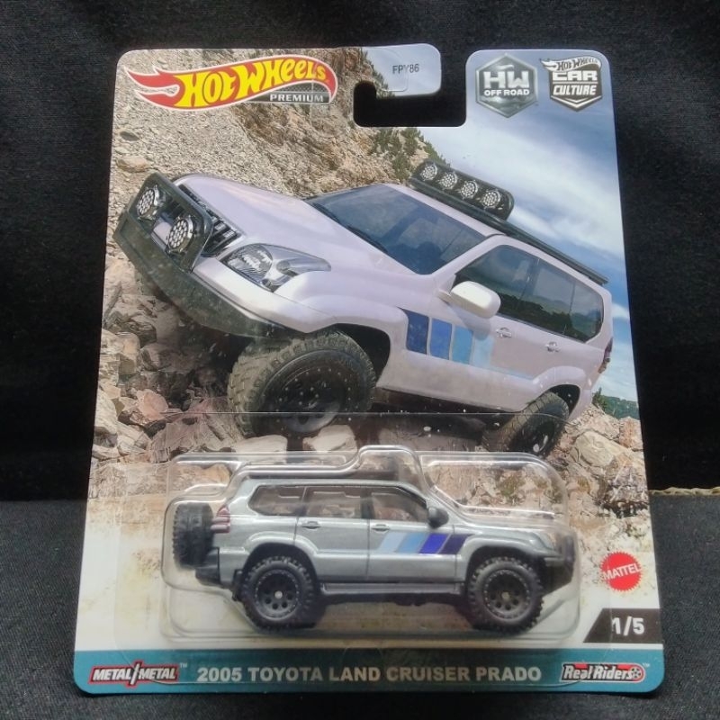 Hotwheels Premium Off Road Toyota Land Cruiser Prado