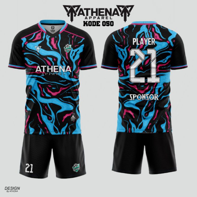 Jersey Setelan Futsal/Sepakbola/Voli Printing  100% Original