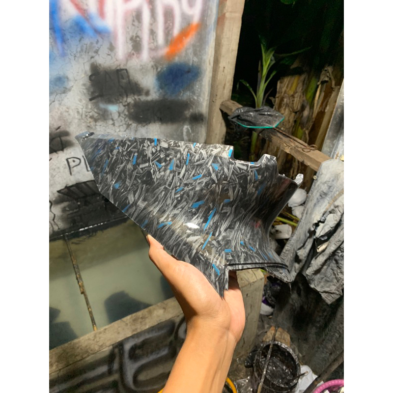 cover tangki batman supra batman 125 supra x 125 karbon carbon forget biru