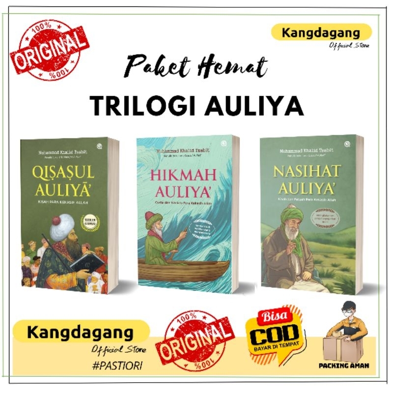 TRILOGI AULIYA (Qisasul Auliya, Hikmah Auliya & Nasihat Auliya)