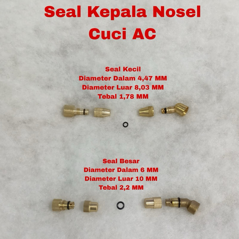Karet Seal / O Ring Nosel Cuci AC Jet Cleaner Sprayer