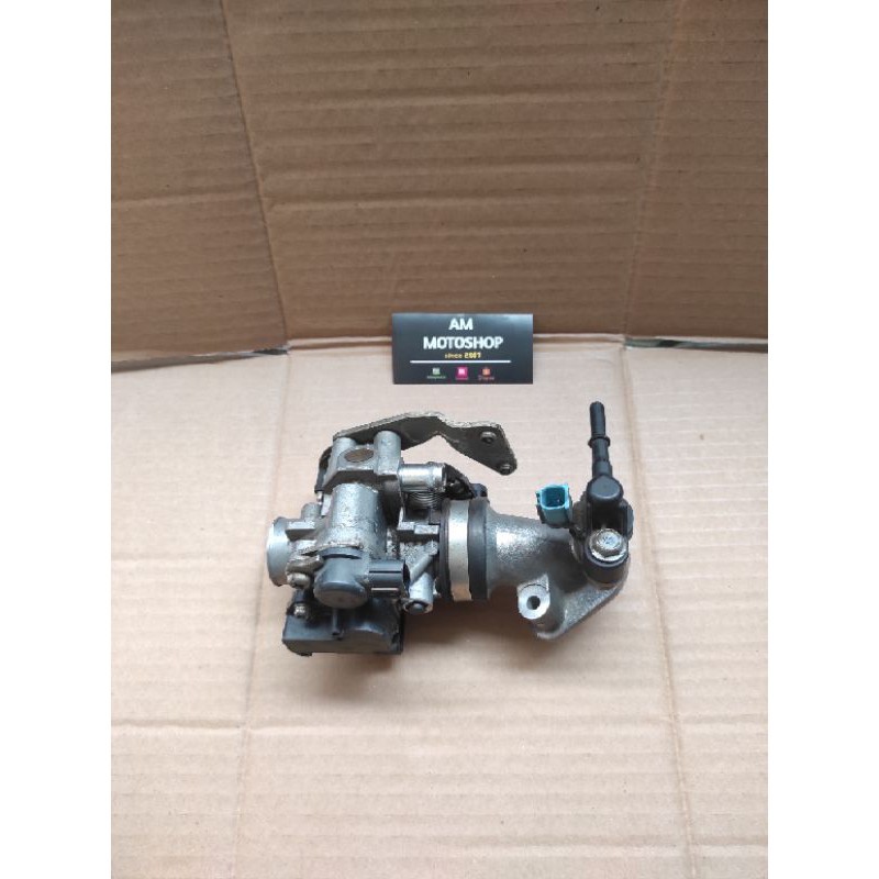 throttle body bodi karburator injeksi mio j original