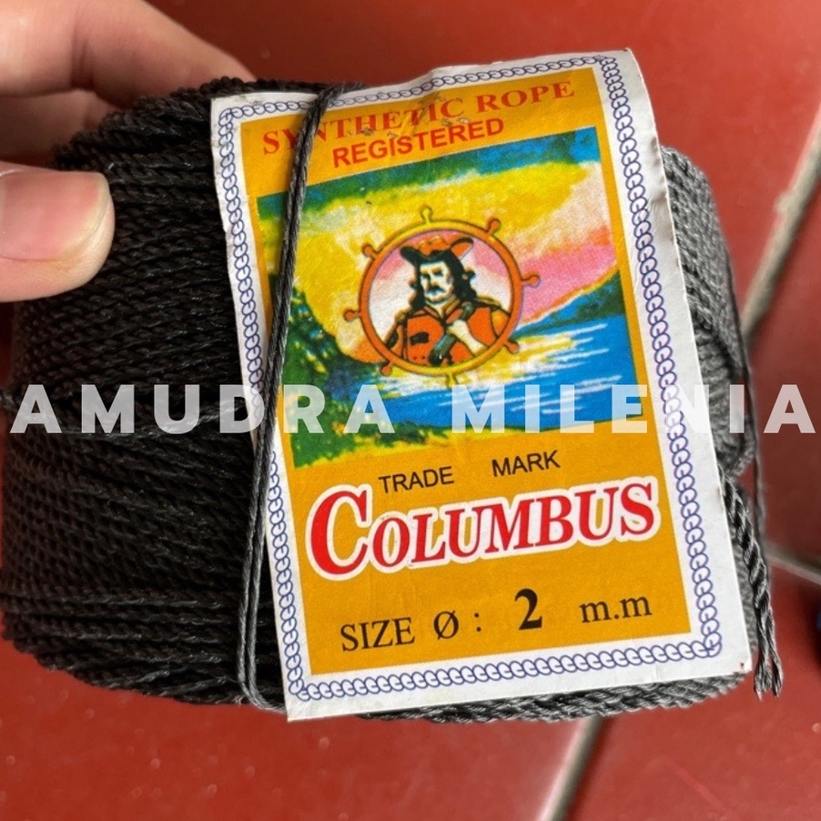 XG34448 Tali Tambang 2mm  Tali Tambang Kecil 2 mm Colombus BAGUS