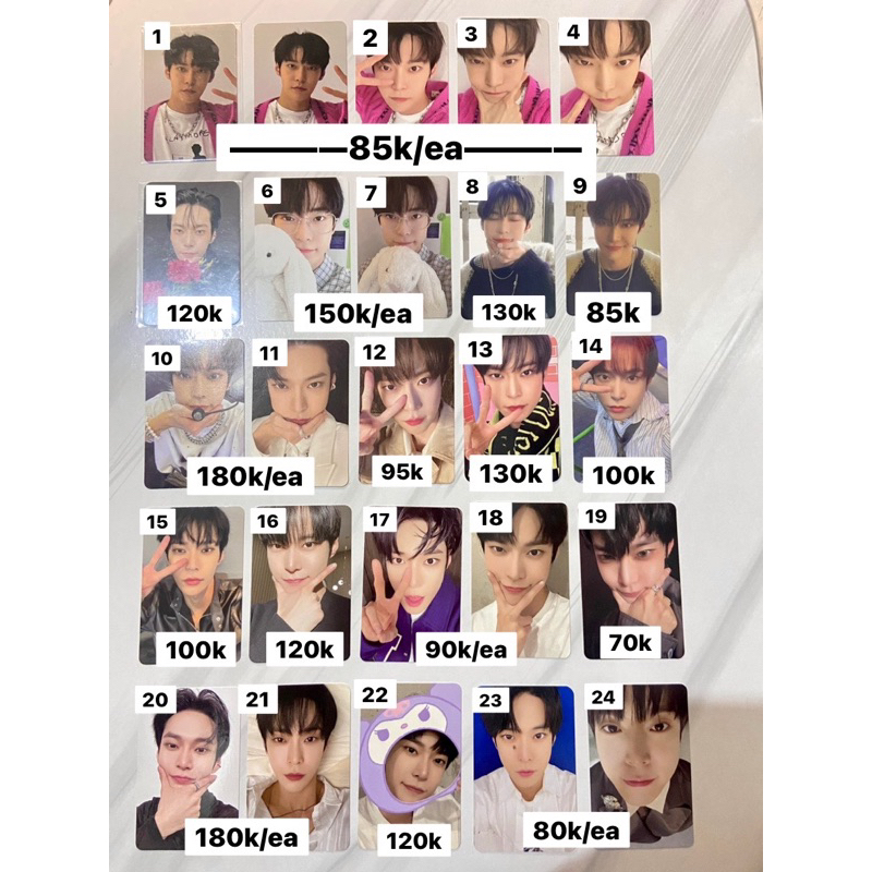 PHOTOCARD PC NCT DOYOUNG AYYO | DOYOUNG BUNNY | DOYOUNG SMINI | DOYOUNG DJJ DOJAEJUNG | DOYOUNG DAGU
