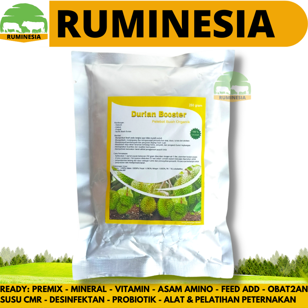 DURIAN BOOSTER 250 gr - Booster Durian 250 gr - Pupuk Durian Booster Original