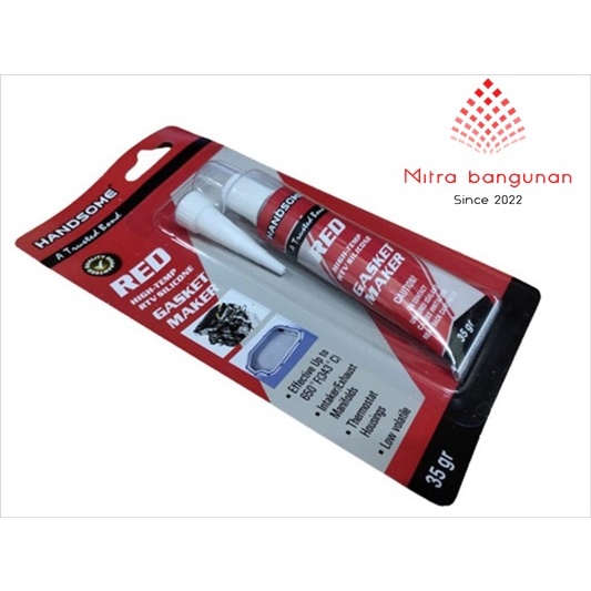 LEM RED SILICONE / LEM GASKET / LEM SILICONE RED 35 gram MB