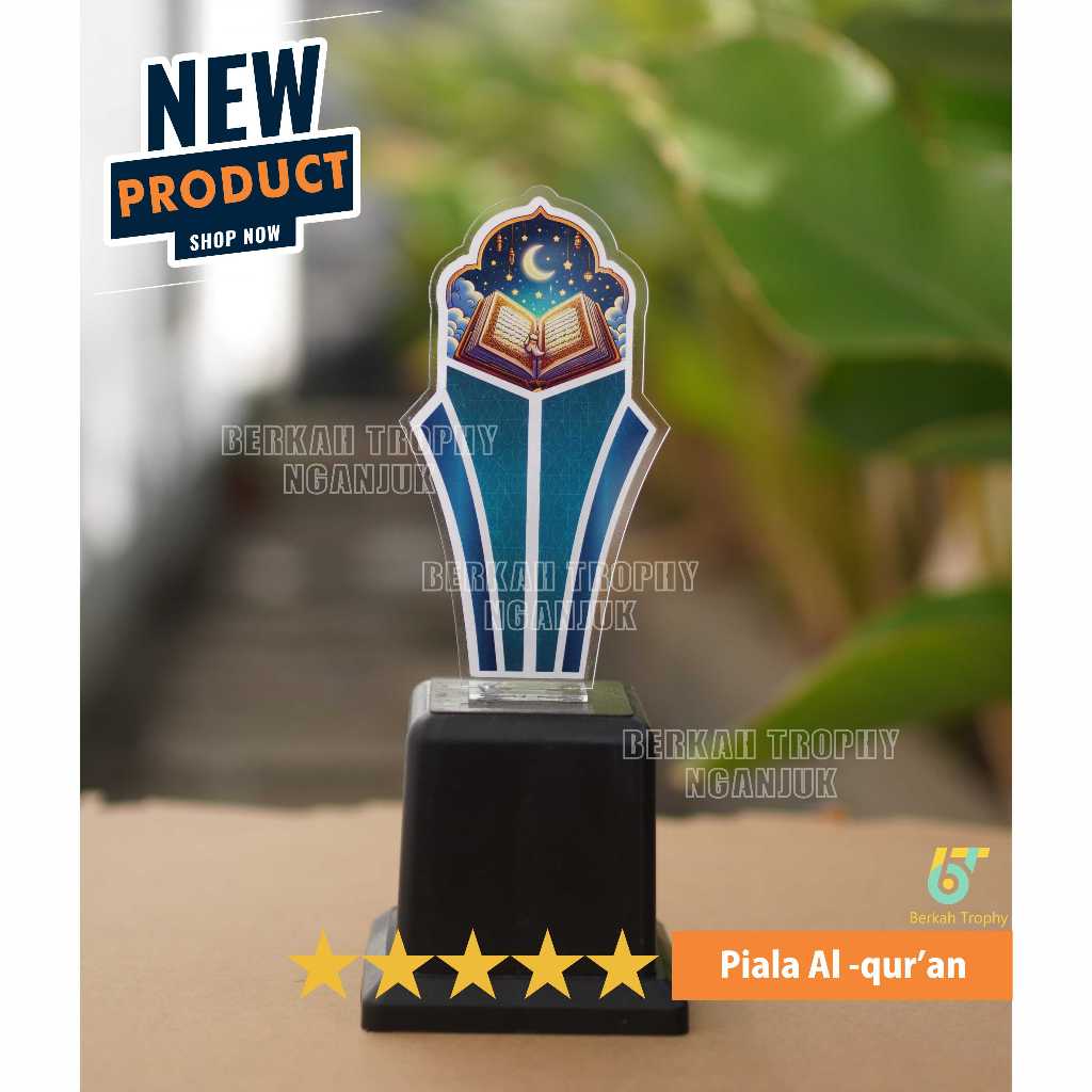 Piala Al-Quran Terbaru/Piala Lomba Baca Al-Qur'an / Piala Akrilik Al-Qur'an/Piala Mengaji/Piala Tahf
