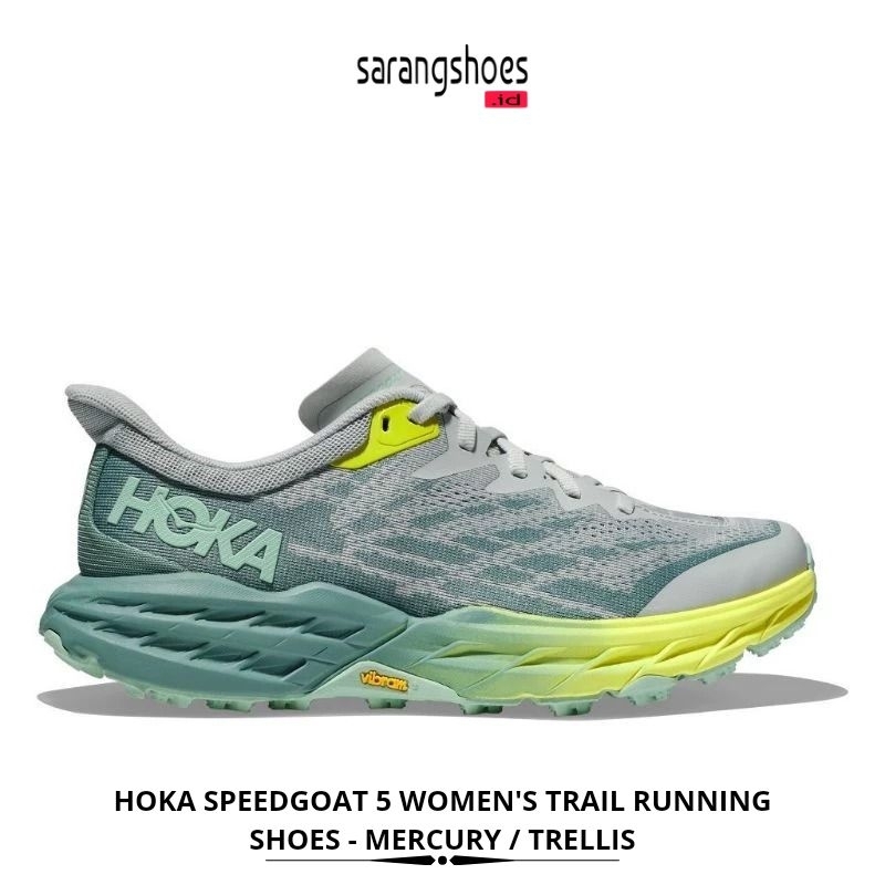 Hoka Speedgoat 5 Women's Trail Running Shoes - Mercury/Trellis