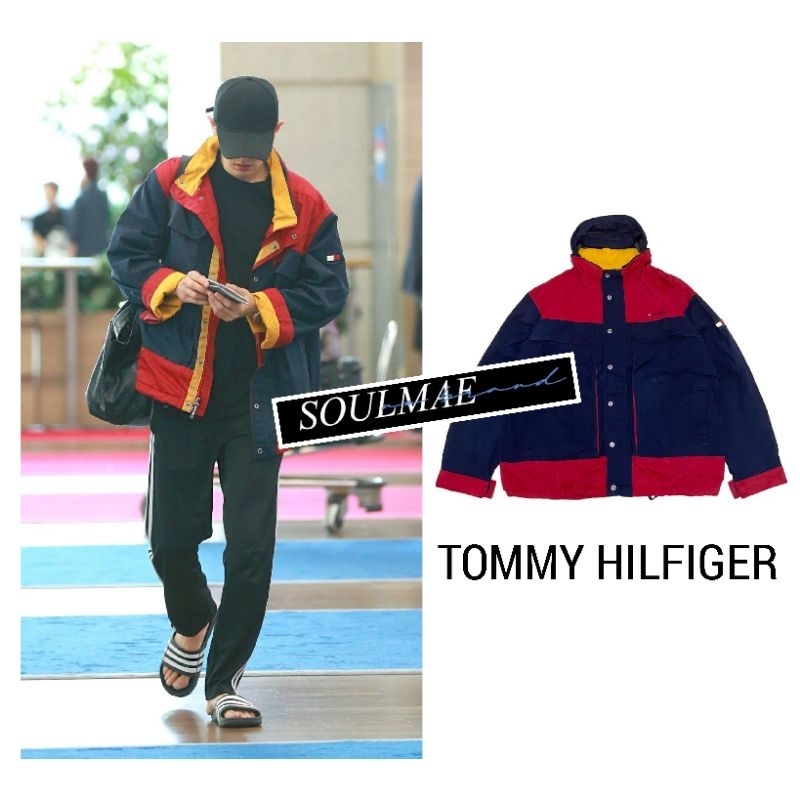 [Rare] Vintage Tommy Hilfiger Jacket Chanyeol EXO