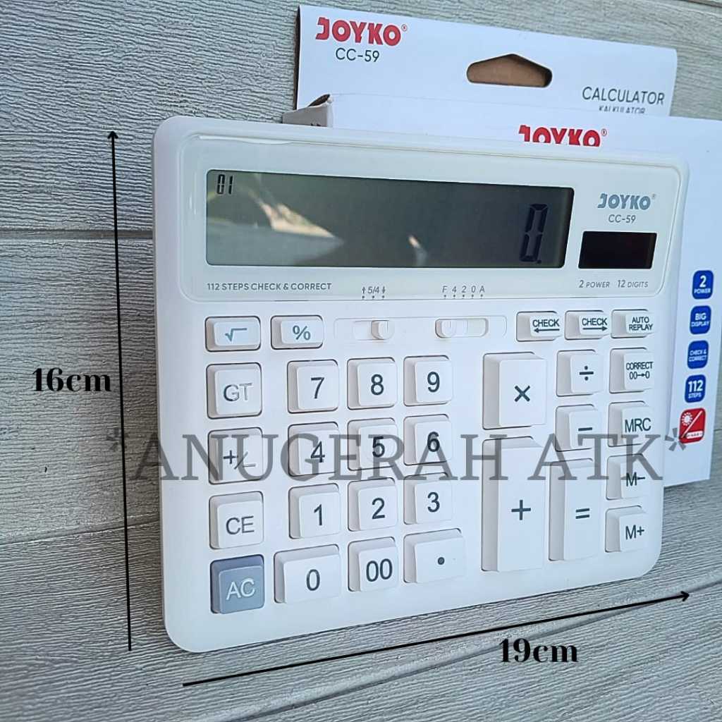 

Calculator / Kalkulator Super Jumbo Joyko CC-59