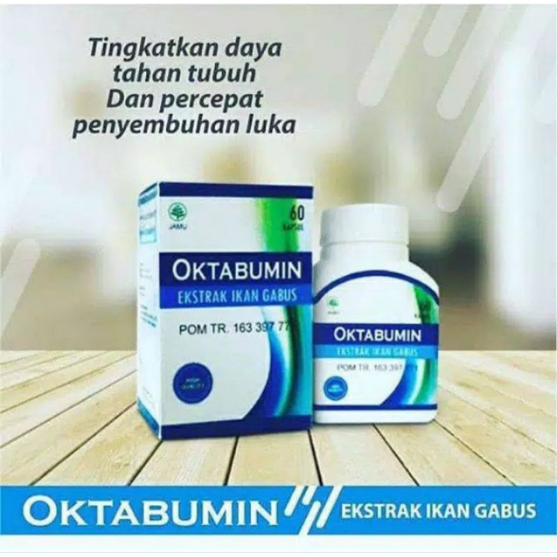Oktabumin Kapsul ikan gabus kapsul kutuk minyak ikan gabus