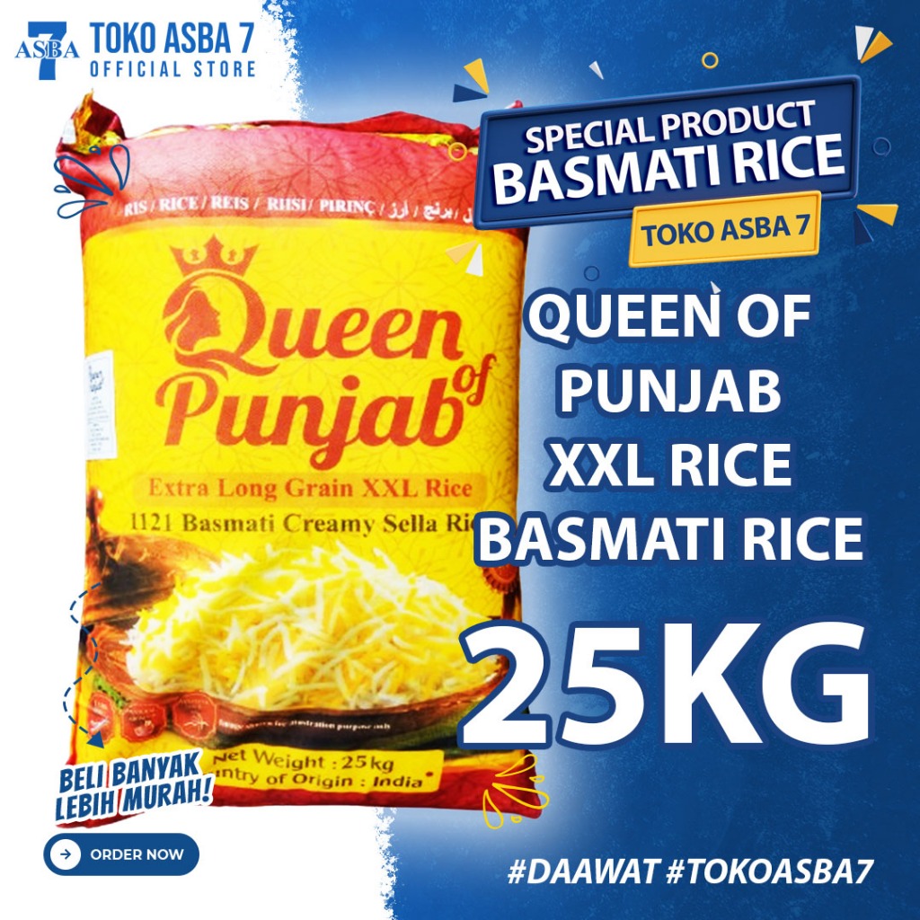 

BERAS PUNJAB QUEEN 25 KG