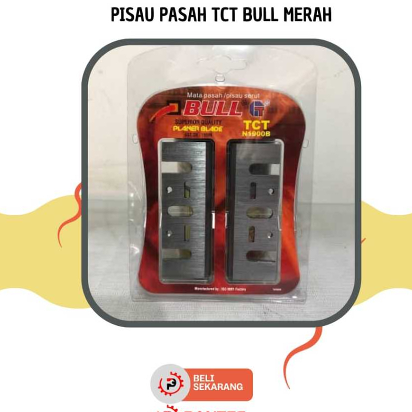 PISAU PASAH TCT BULL MERAH