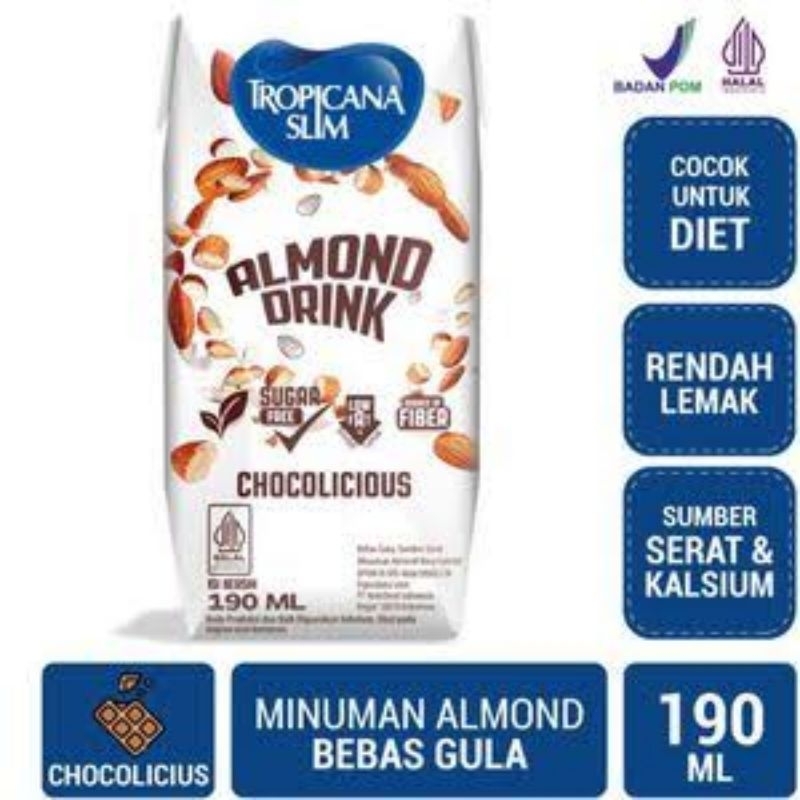 

Tropicana Slim Almond Drink 190ml