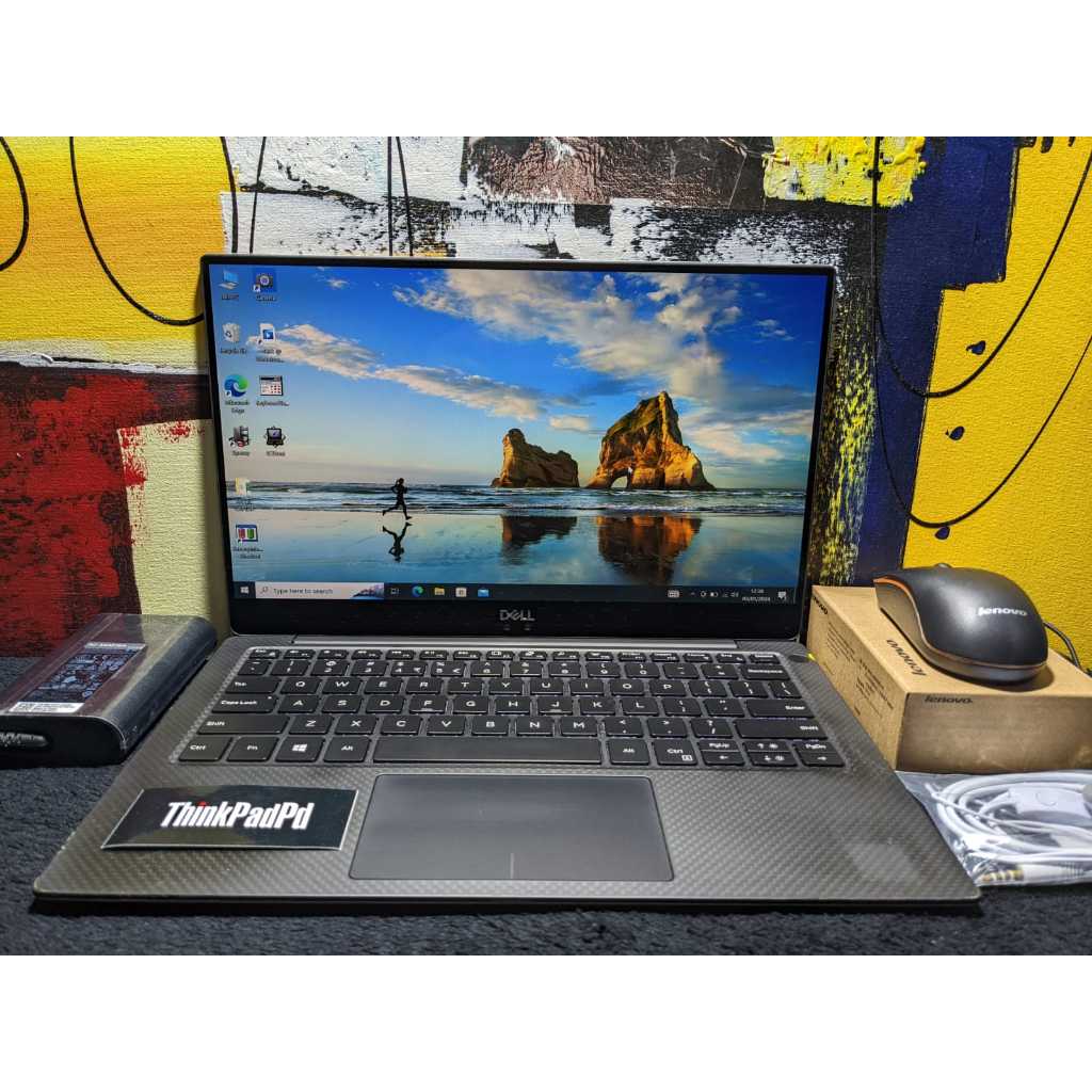 Laptop Dell XPS 13 9370 Backlight Core i5 8250U Bezeles SSD Slim Mulus Murah