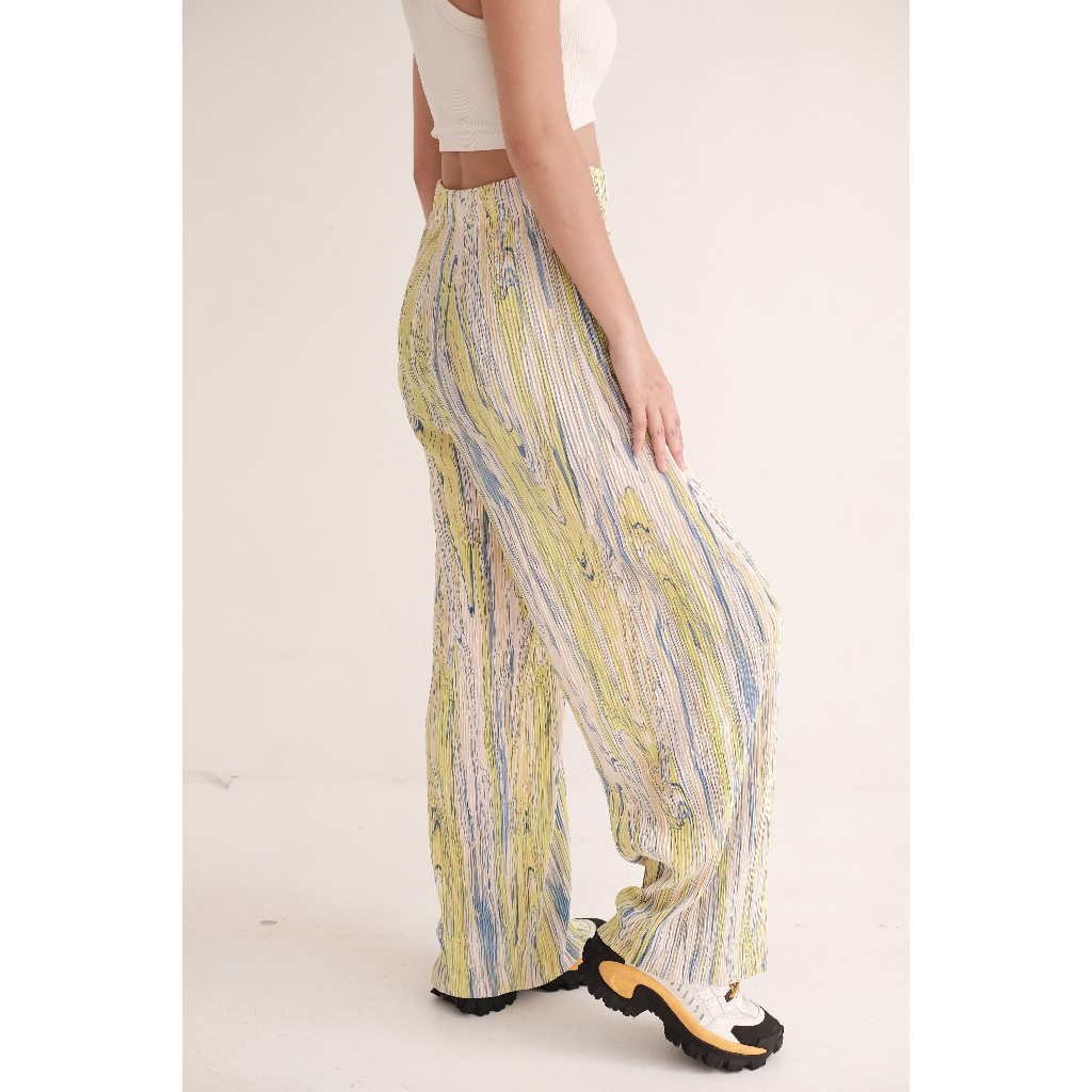 CWJ LOLLI PANTS / celana panjang wanita / celana plisket / celana kulot / celana highwaist / celana 