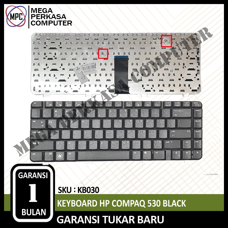 Keyboard Laptop HP 530 Series