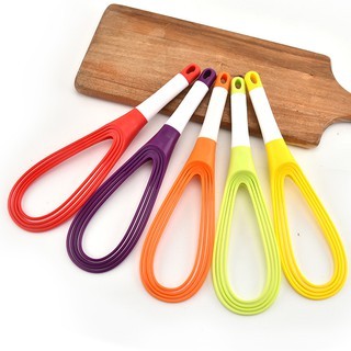 TNT - Pengocok Telur Manual Berputar Silikon Mixer Krim Telur Tangan