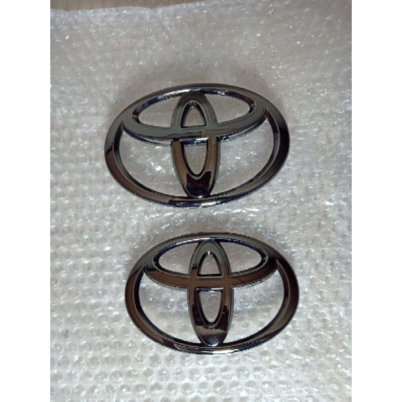 EMBLEM LOGO TOYOTA AVANZA VELOZ BLACKCHROME