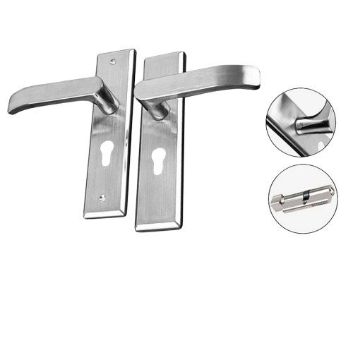 Handle Hendel Handel Gagang Kunci Kuncian Pintu Rumah Door Lock Full Set Elegan
