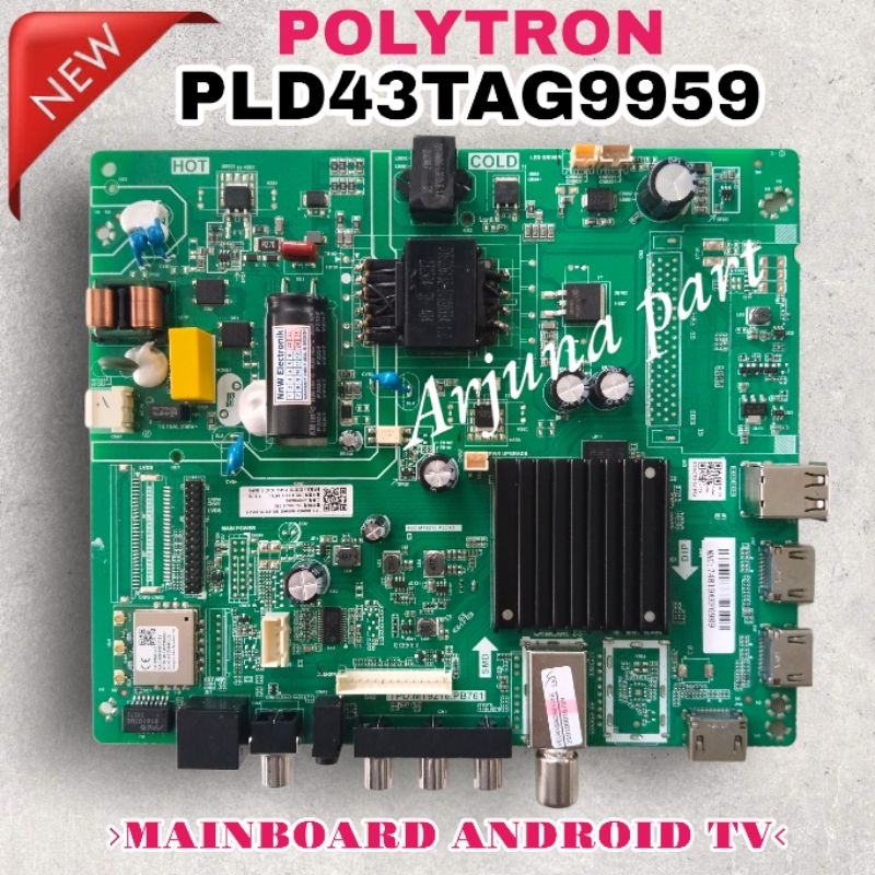 MAINBOARD TV POLYTRON PLD43TAG9959 / MB TV POLYTRON PLD43TAG9959 / MODUL TV POLYTRON PLD43TAG9959 / 