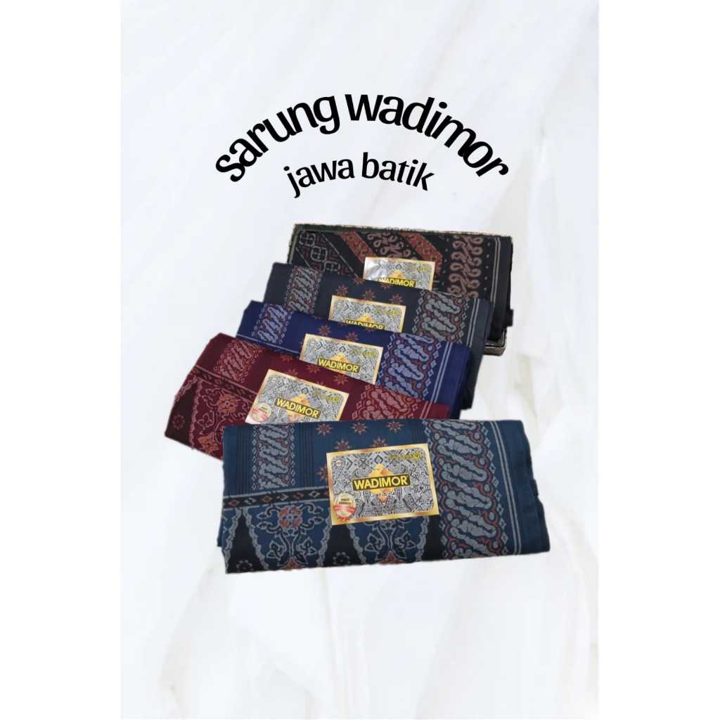 SARUNG WADIMOR JAWA BATIK WADIMOR KEMBANG / BUNGA MOTIF BATIK