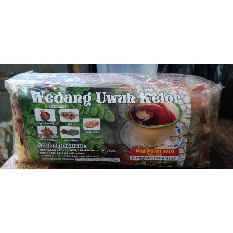

Wedang Uwuh Kelor
