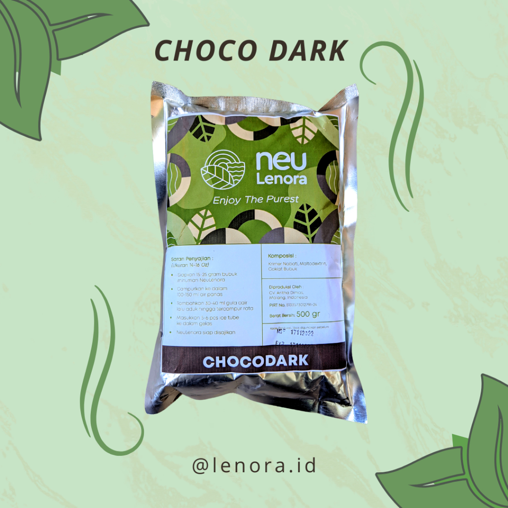 

Neu Lenora Plain Chocodark 500gr