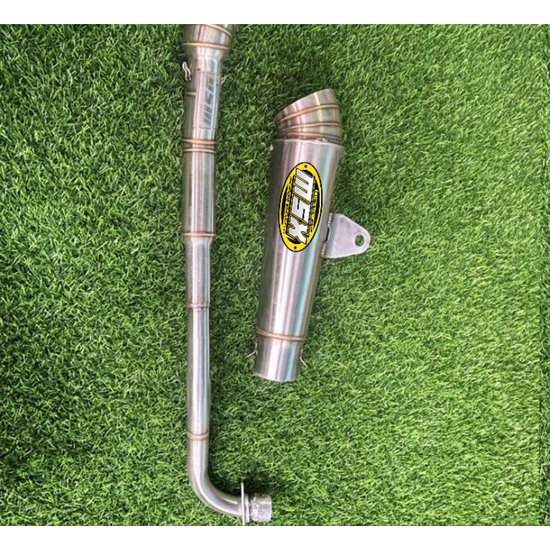 knalpot msx racing original costum dpj Fonterra jigsaw buat motor Vega Jupiter Z1 Revo kharisma gran