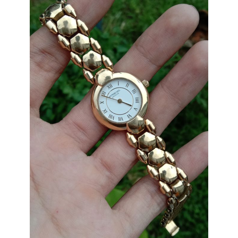 Jam Tangan Raymond Weil Geneve Ladies Original or Raymond Weil Gold Ladies Original