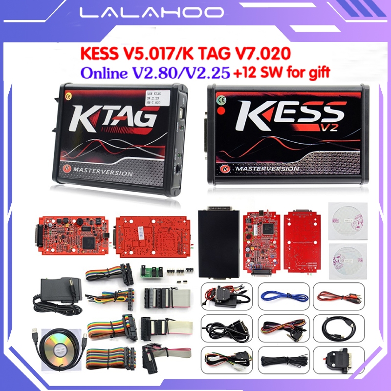 Ready&GaransiAlat Remap ECU KESS V2 V5.017 KTAG 7.010 Ksuite 2.23 dan 2.47 alat Remap Ecu Mobil obd2