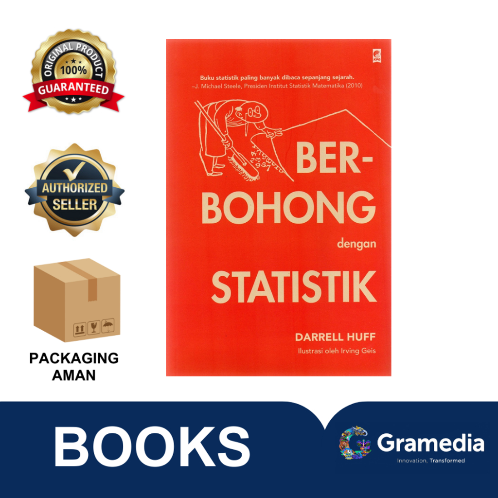 Gramedia Bintaro -   BERBOHONG DENGAN STATISTIK