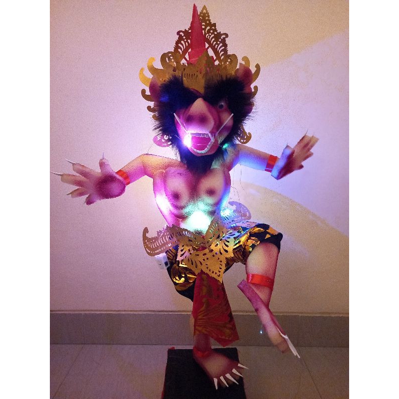 Ogoh-ogoh mini Raksasa Babi isi Lampu Menyala Termurah dari Bali