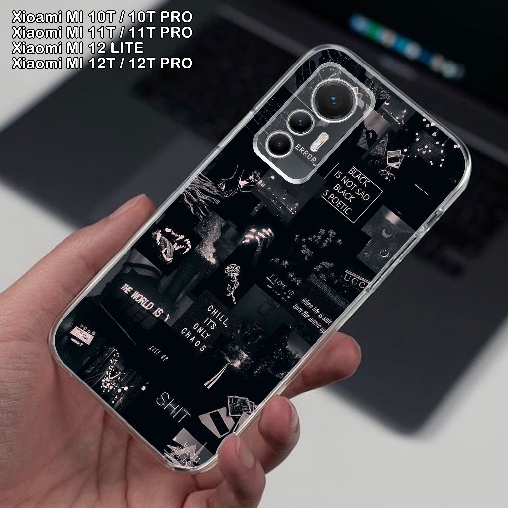 Softcase XIAOMI MI 10T / MI 10T PRO / MI 11T / MI 11T PRO / MI 12LITE / MI 12T / MI 12T PRO - ( BLAC