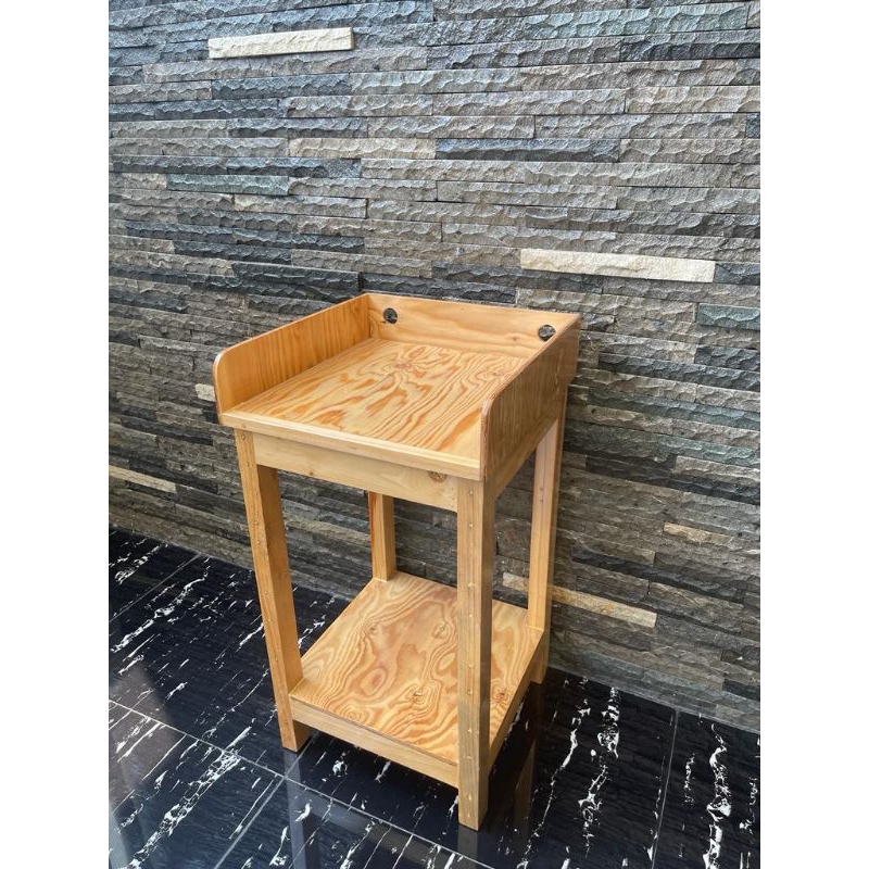 meja kompor ukuran 40x40x80