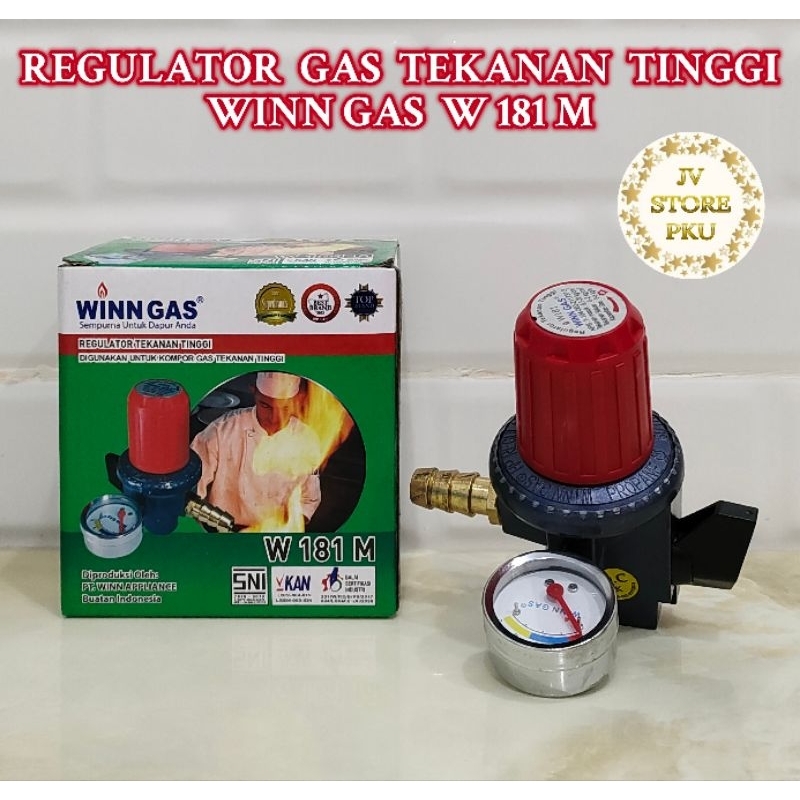 Regulator Gas Tekanan Tinggi Winn Gas W 181 M  W 181 NM