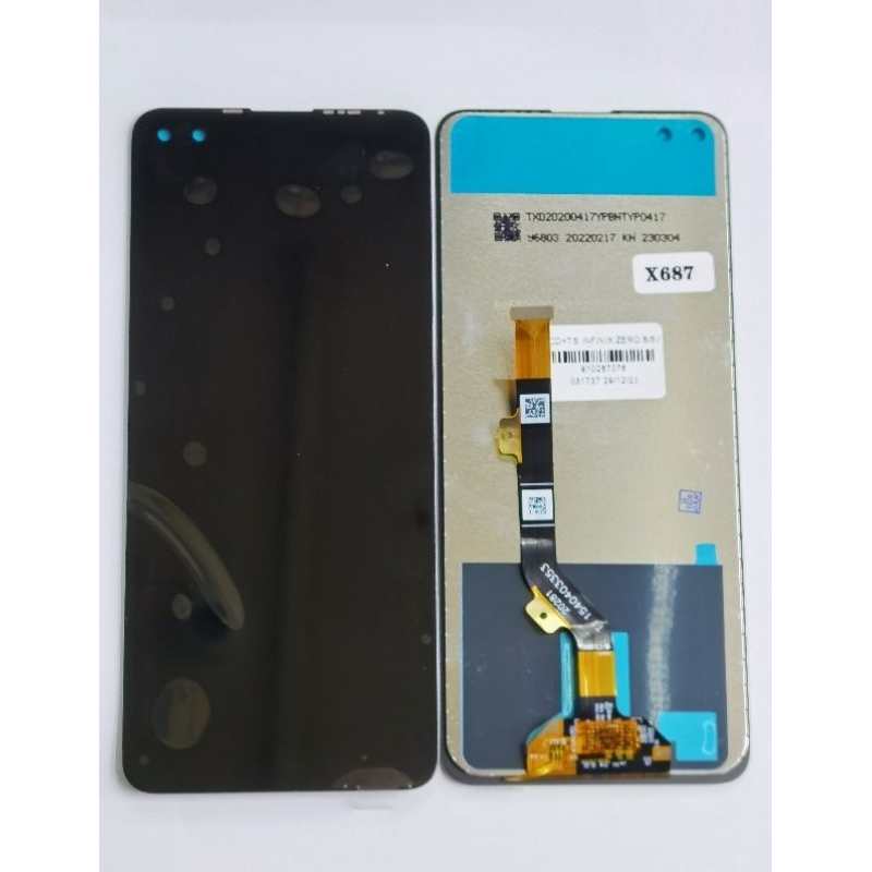 LCD TOUCHSCREEN INFINIX ZERO 8 - INFINIX ZERO 8I - INFINIX X687 X687B COMPLETE